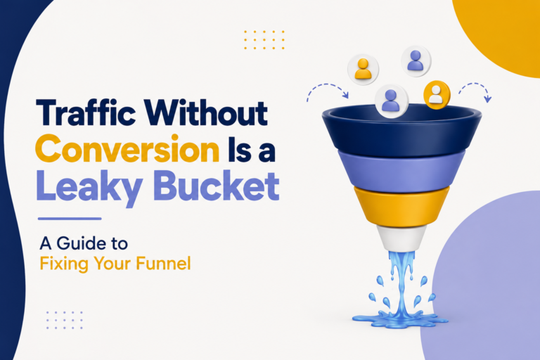 Traffic Without Conversion Is a Leaky Bucket: A Guide to Fixing Your Funnel